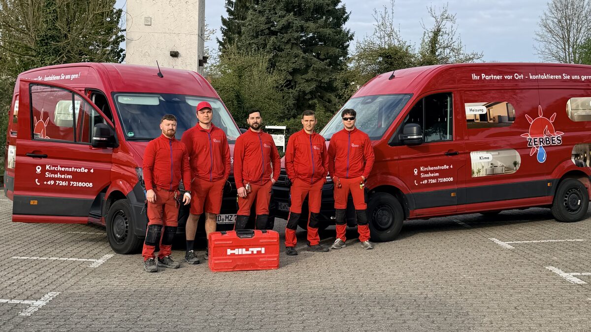 Das Team von Zerbes Heizung